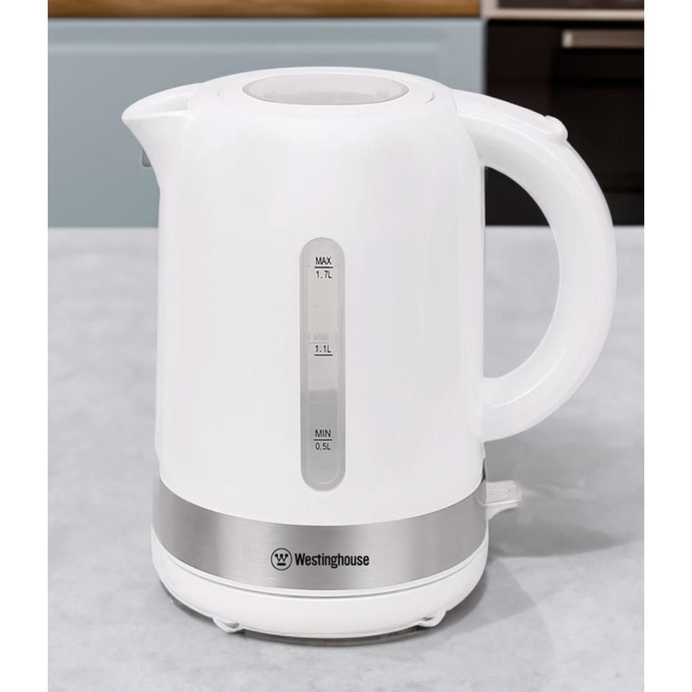 WESTINGHOUSE 1.7L ELECTRIC KETTLE SIMPLE LIFE WKWK3058WH WESTINGHOUSE 1.7L ELECTRIC KETTLE SIMPLE LIFE WKWK3058WH